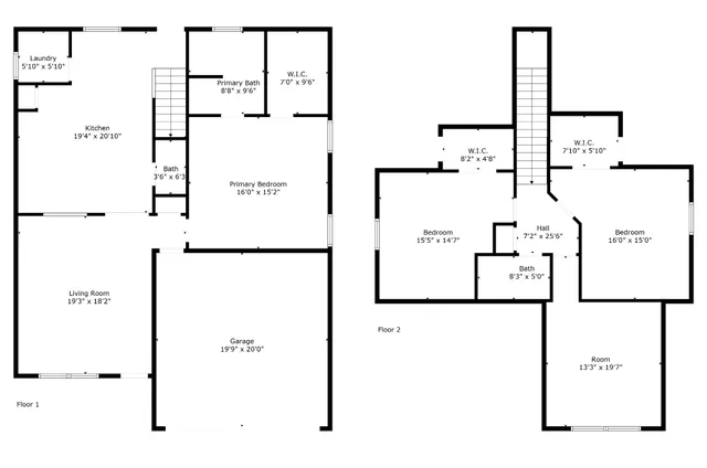 a picture of a floor plan