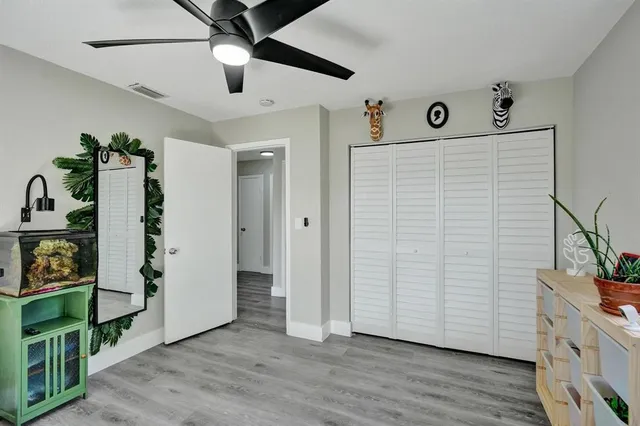 wooden floor in an empty room