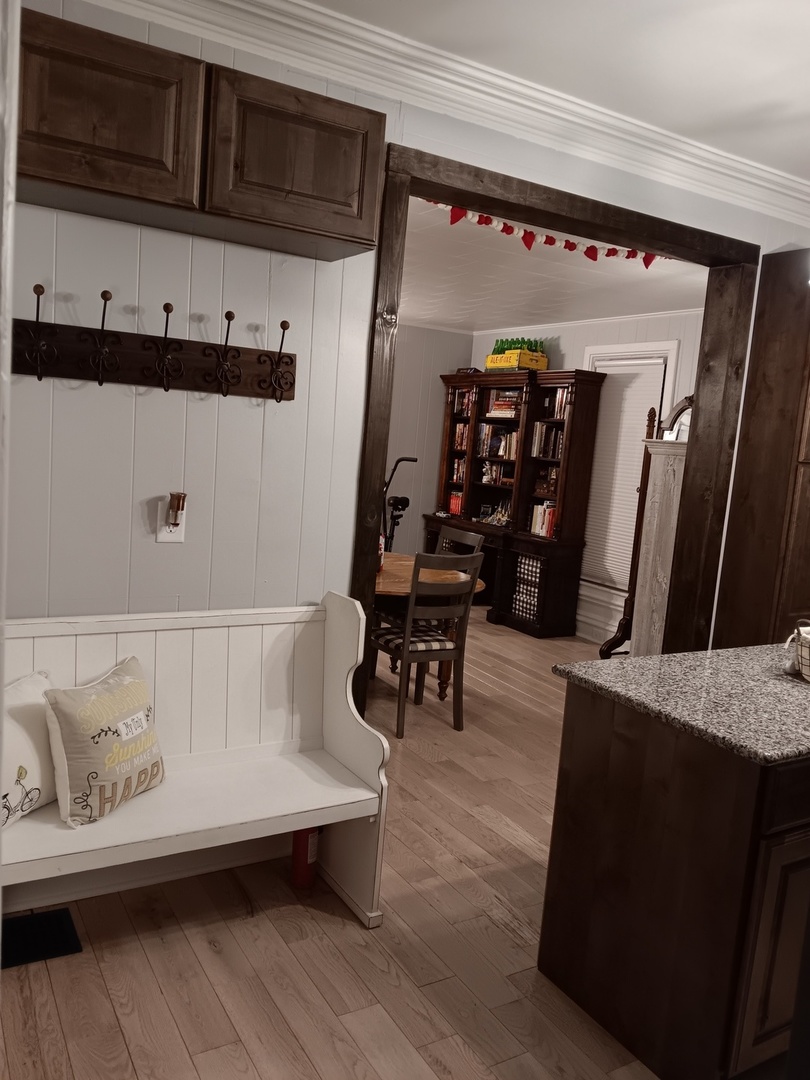 509 South Madison Street Morrison, IL 61270 - Photo 27 of 43 a view of a living room with furniture and wooden floor
