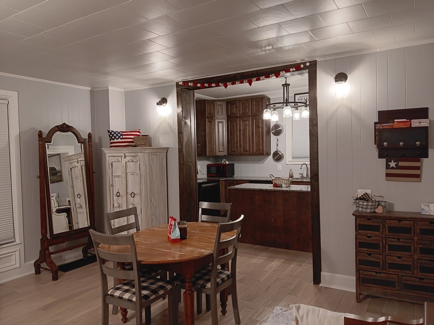 509 South Madison Street Morrison, IL 61270 - Photo 30 of 43 a kitchen with refrigerator and cabinets