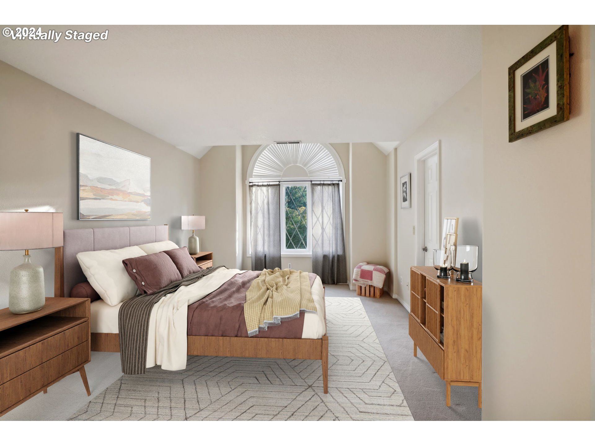 8121 Northeast 71st Loop Vancouver, WA 98662 - Photo 29 of 44 a bedroom with a bed wooden floor and window