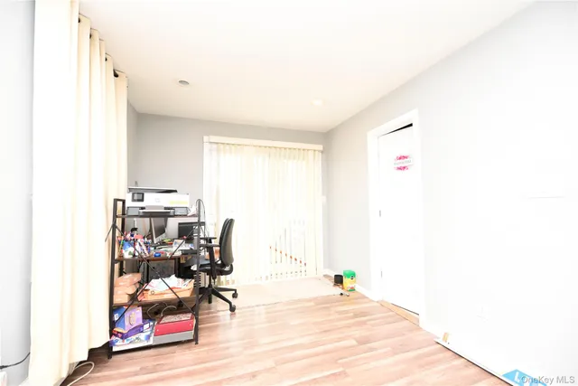 a room with storage and utility