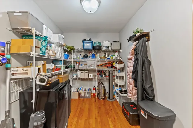 a bed room with a bed and a couch