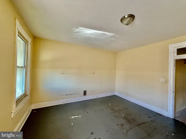 a view of a room with closet