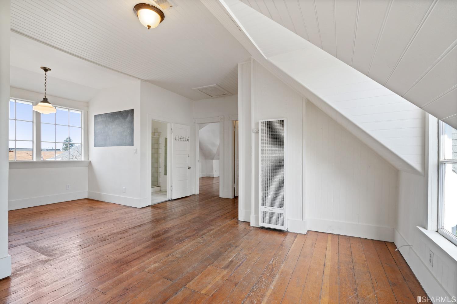 1934 Stuart Street Berkeley, CA 94703 - Photo 25 of 56 a view of a kitchen with wooden floor and a kitchen
