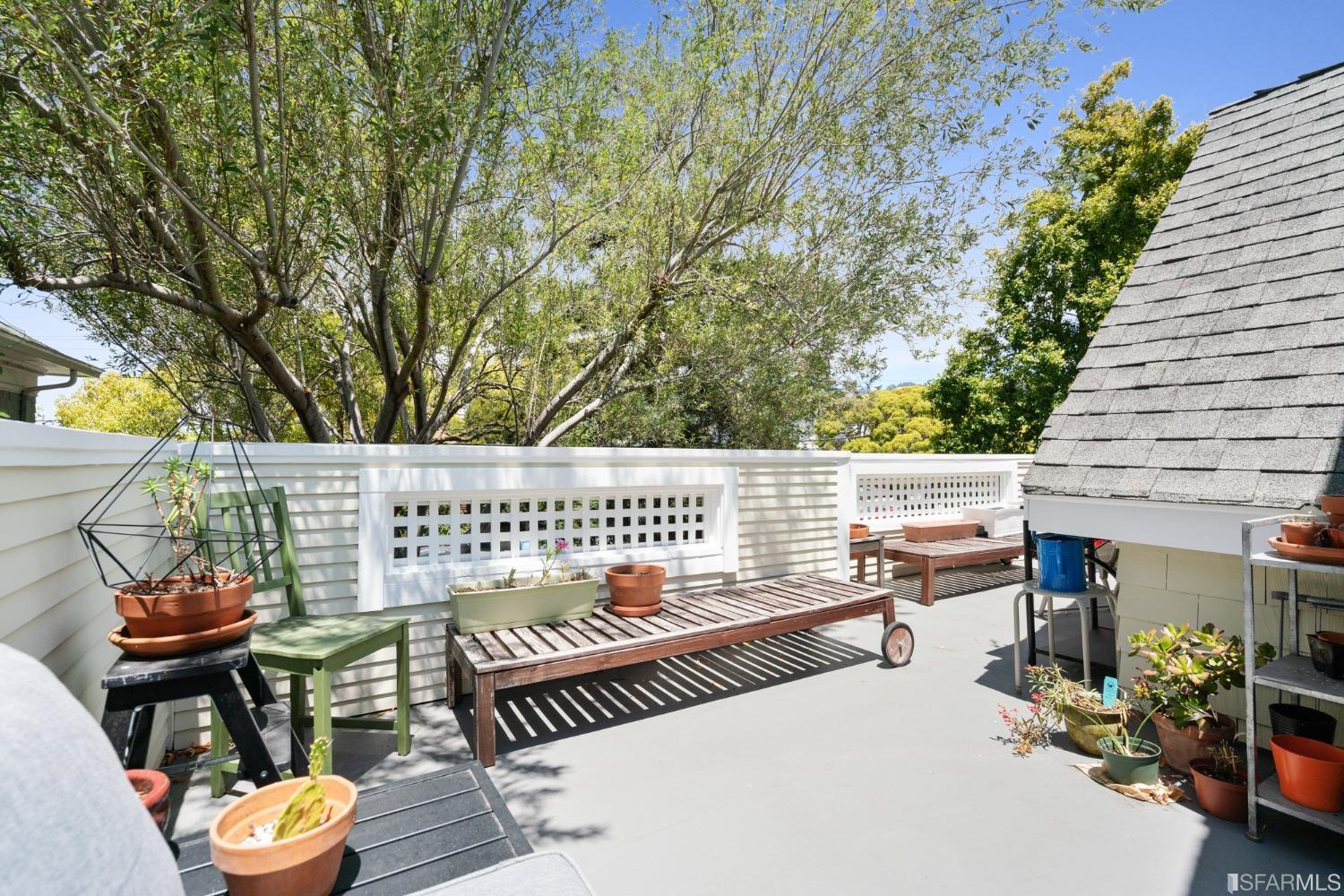 1934 Stuart Street Berkeley, CA 94703 - Photo 41 of 56 a view of a patio with iron fence