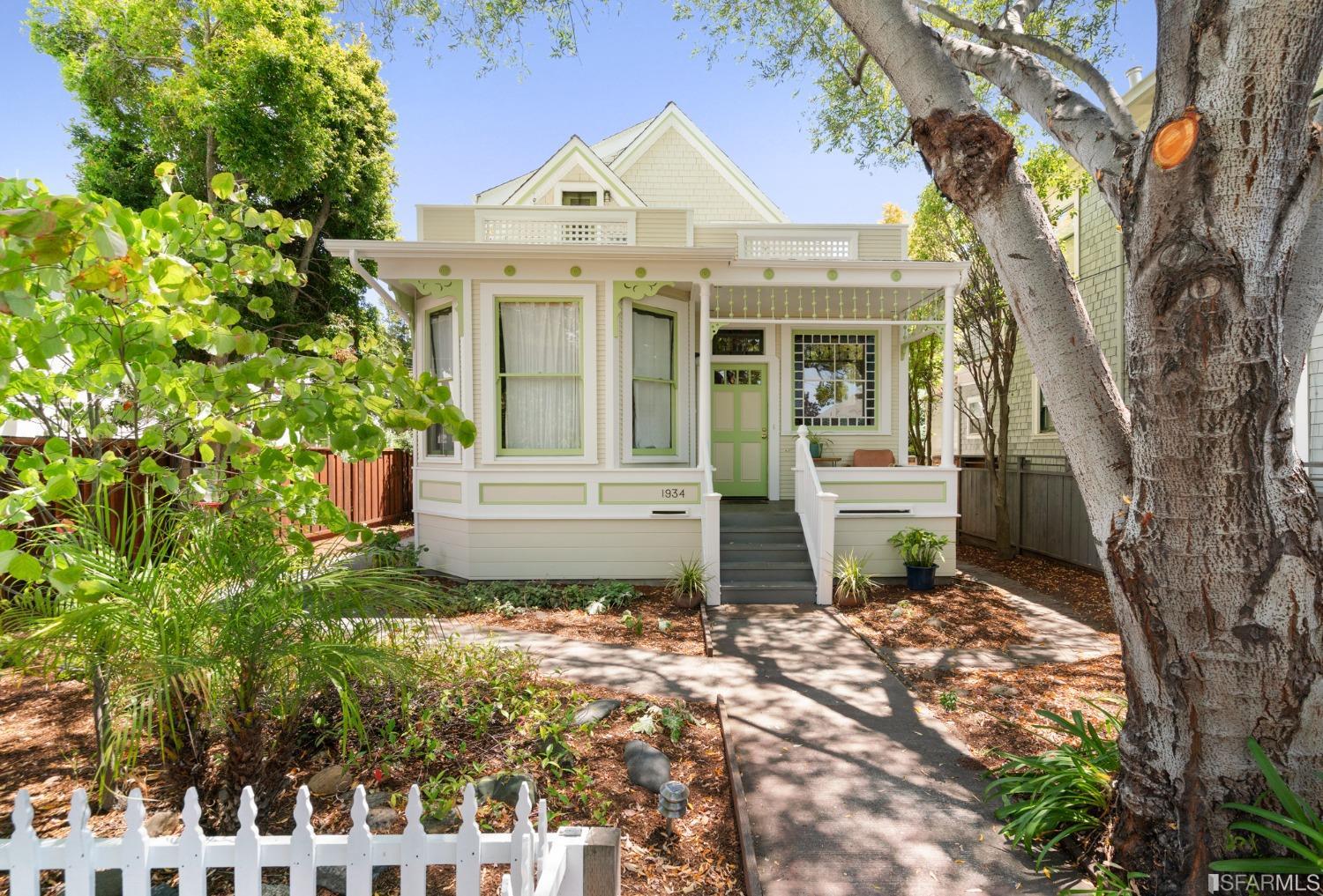 1934 Stuart Street Berkeley, CA 94703 - Photo 54 of 56 a front view of a house with a yard