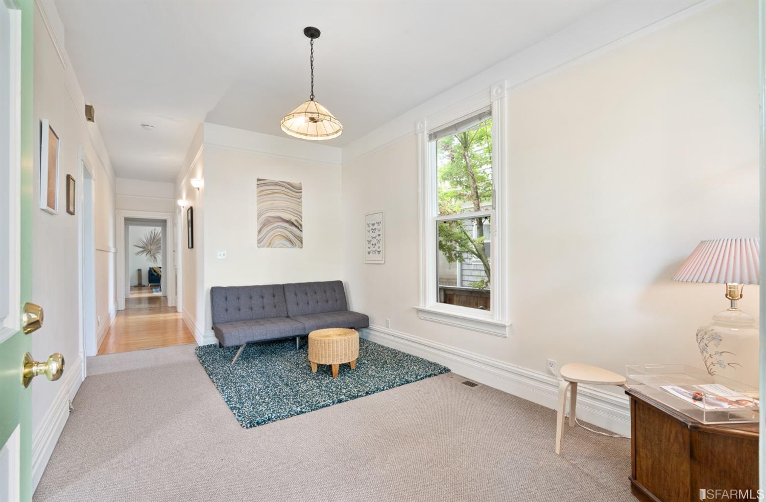 1934 Stuart Street Berkeley, CA 94703 - Photo 6 of 56 a view of dining room and hall with furniture
