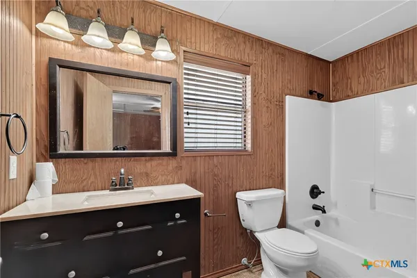 a backyard of a house