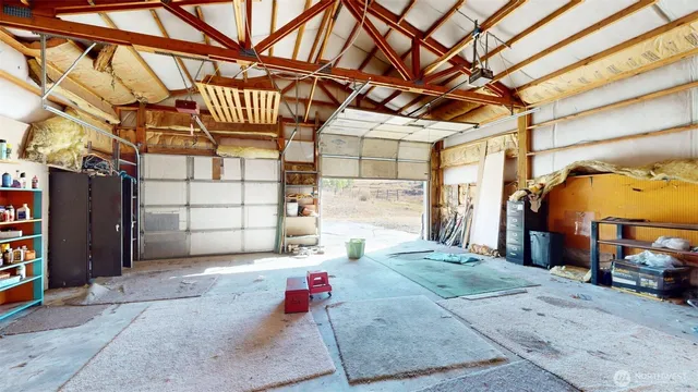 a view of storage and utility room