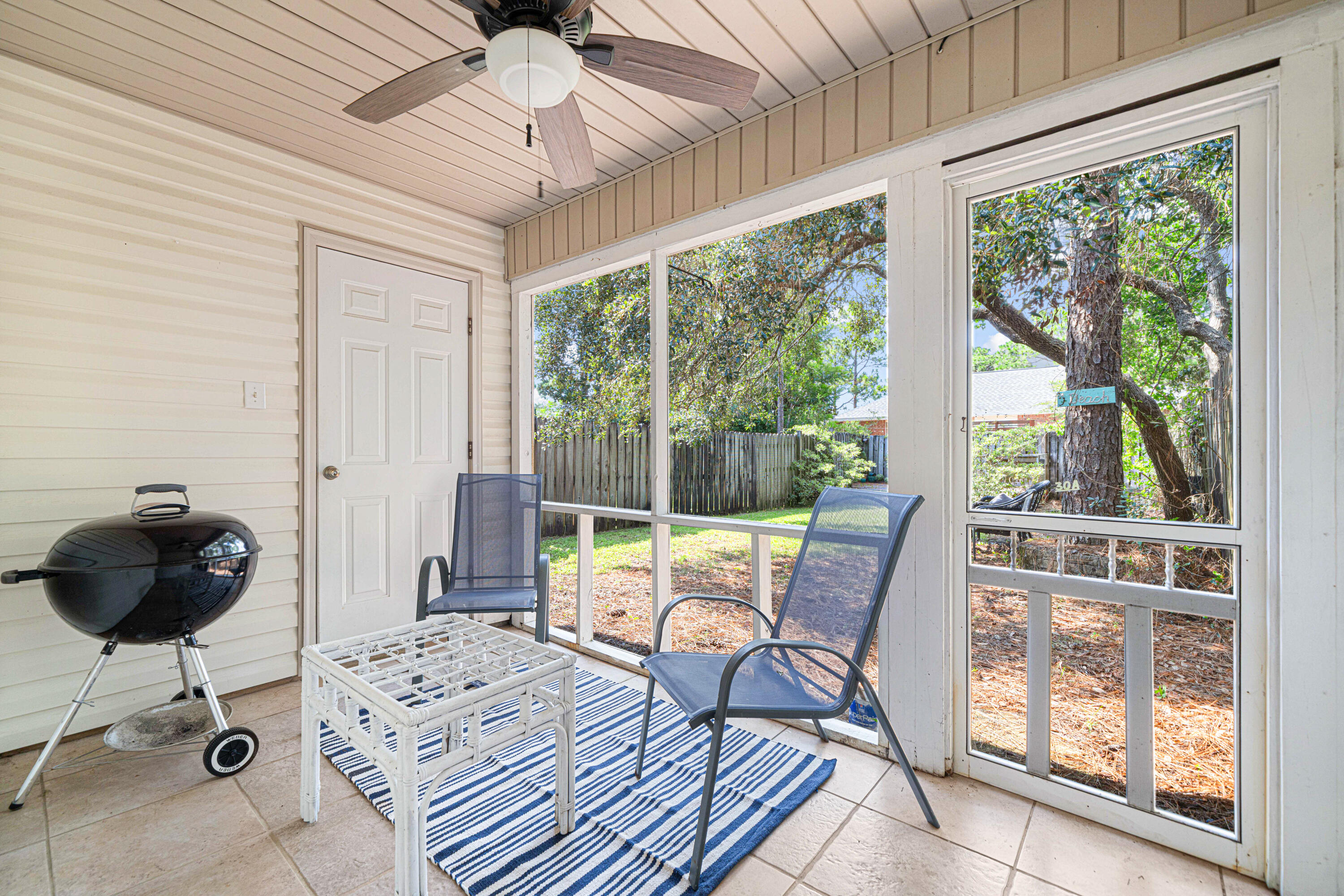 42 Vía Largo Santa Rosa Beach, FL 32459 - Photo 25 of 42 42 Via Largo Screened Porch