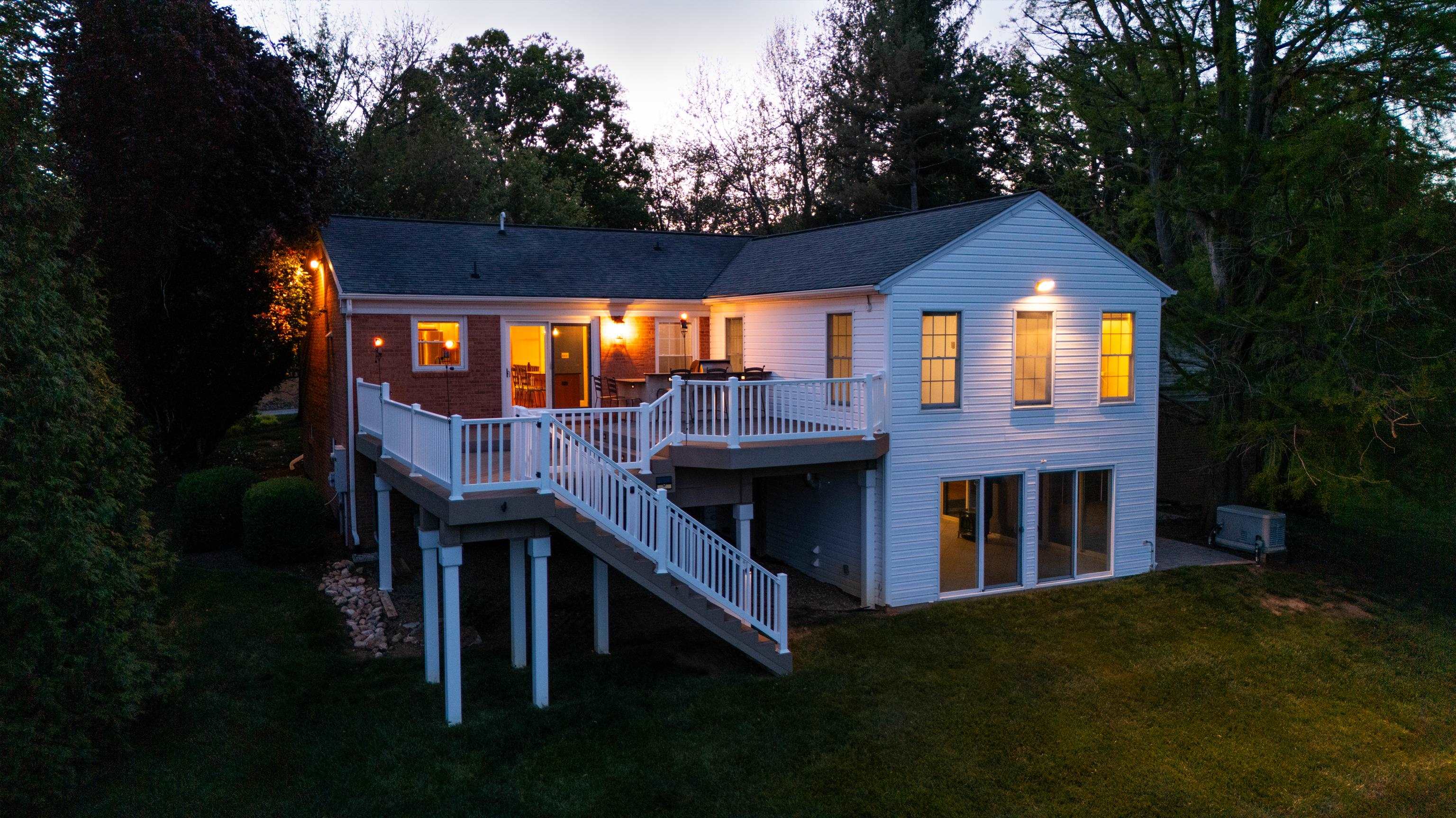 1569 Massanetta Springs Road Harrisonburg, VA 22801 - Photo 14 of 75 Twighlight deck