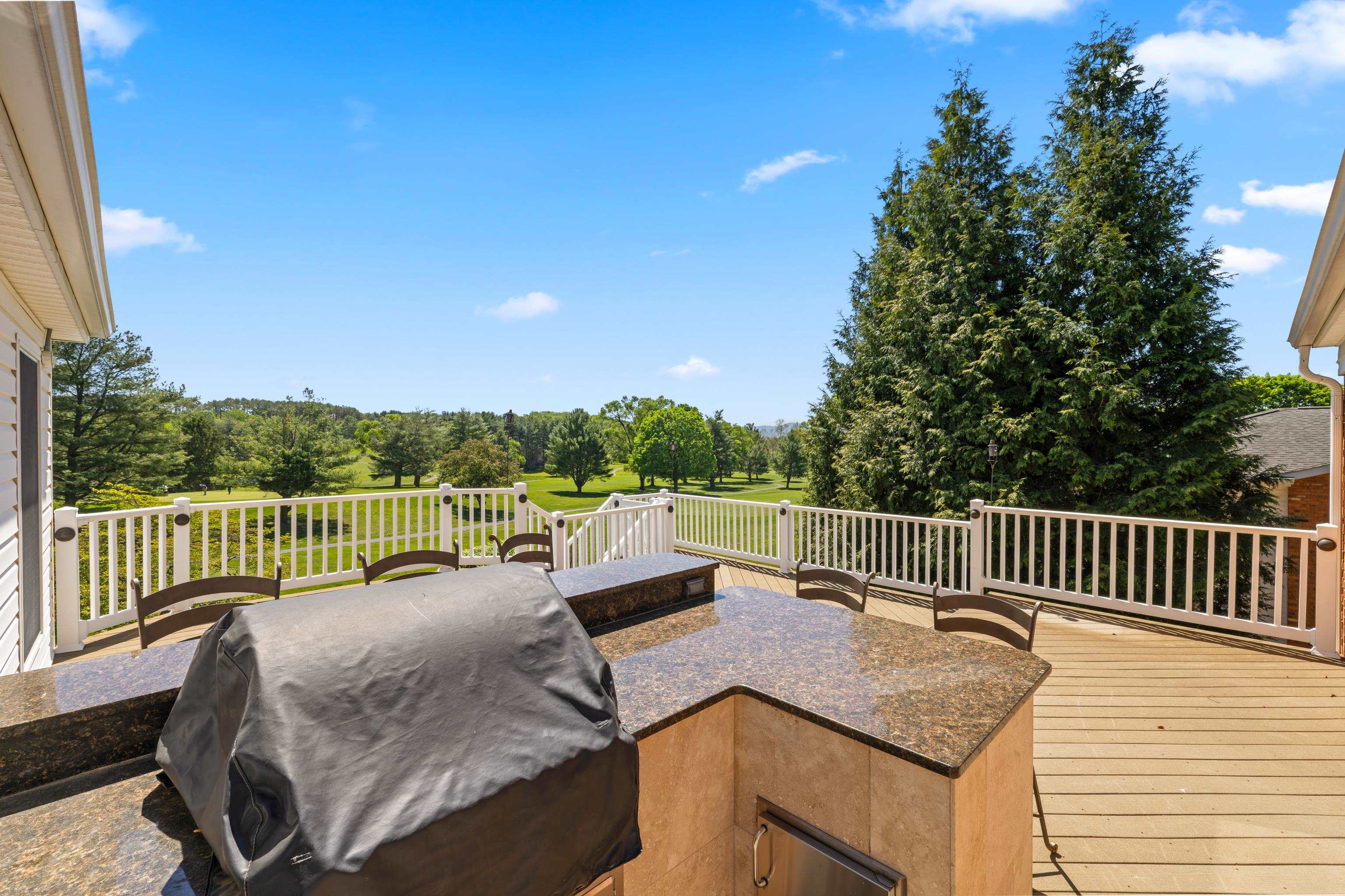 1569 Massanetta Springs Road Harrisonburg, VA 22801 - Photo 15 of 75 Deck view