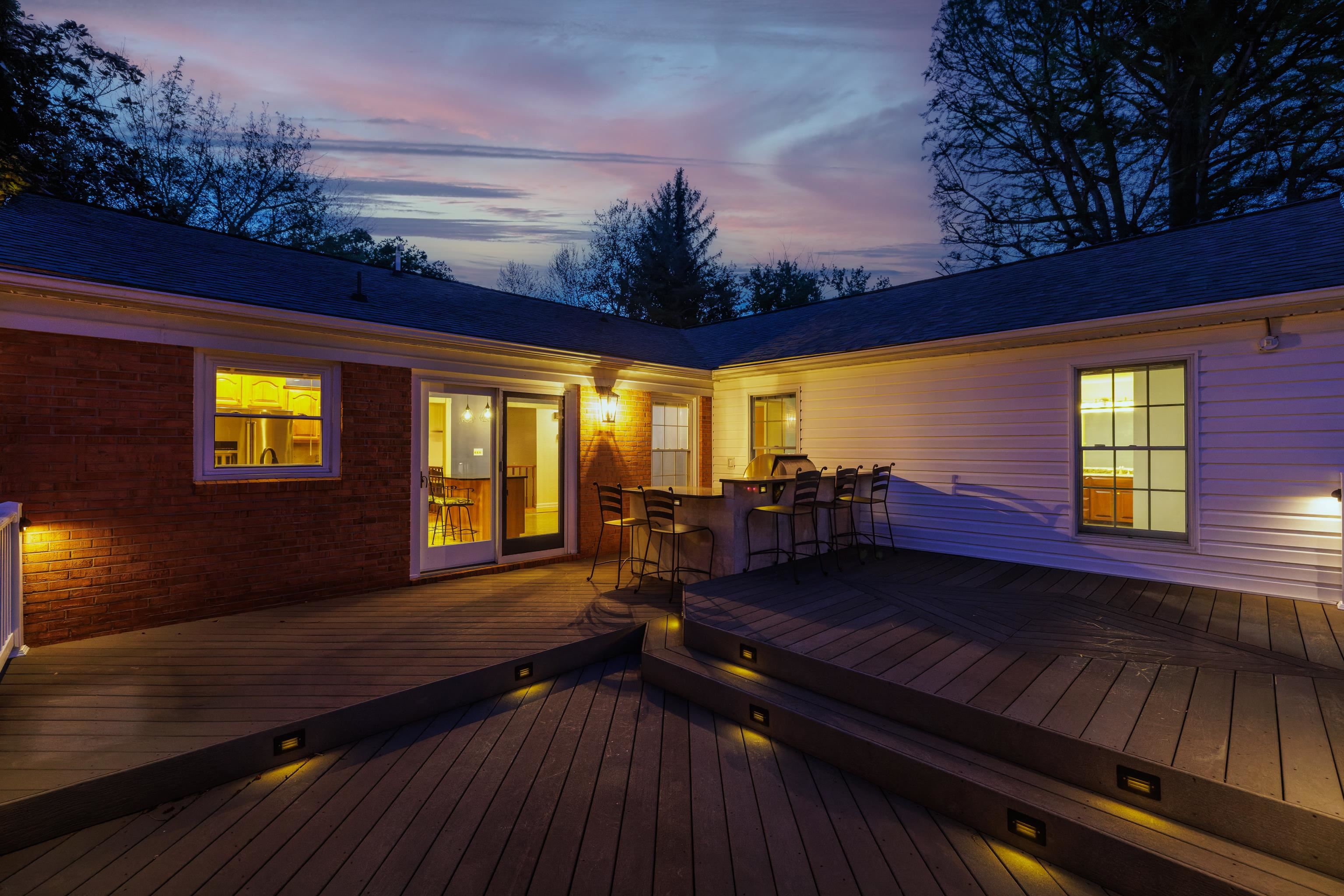 1569 Massanetta Springs Road Harrisonburg, VA 22801 - Photo 18 of 75 Deck & accent lighting