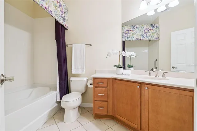 a bathroom with a sink a toilet and a bathtub