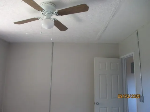 a view of a window in a room