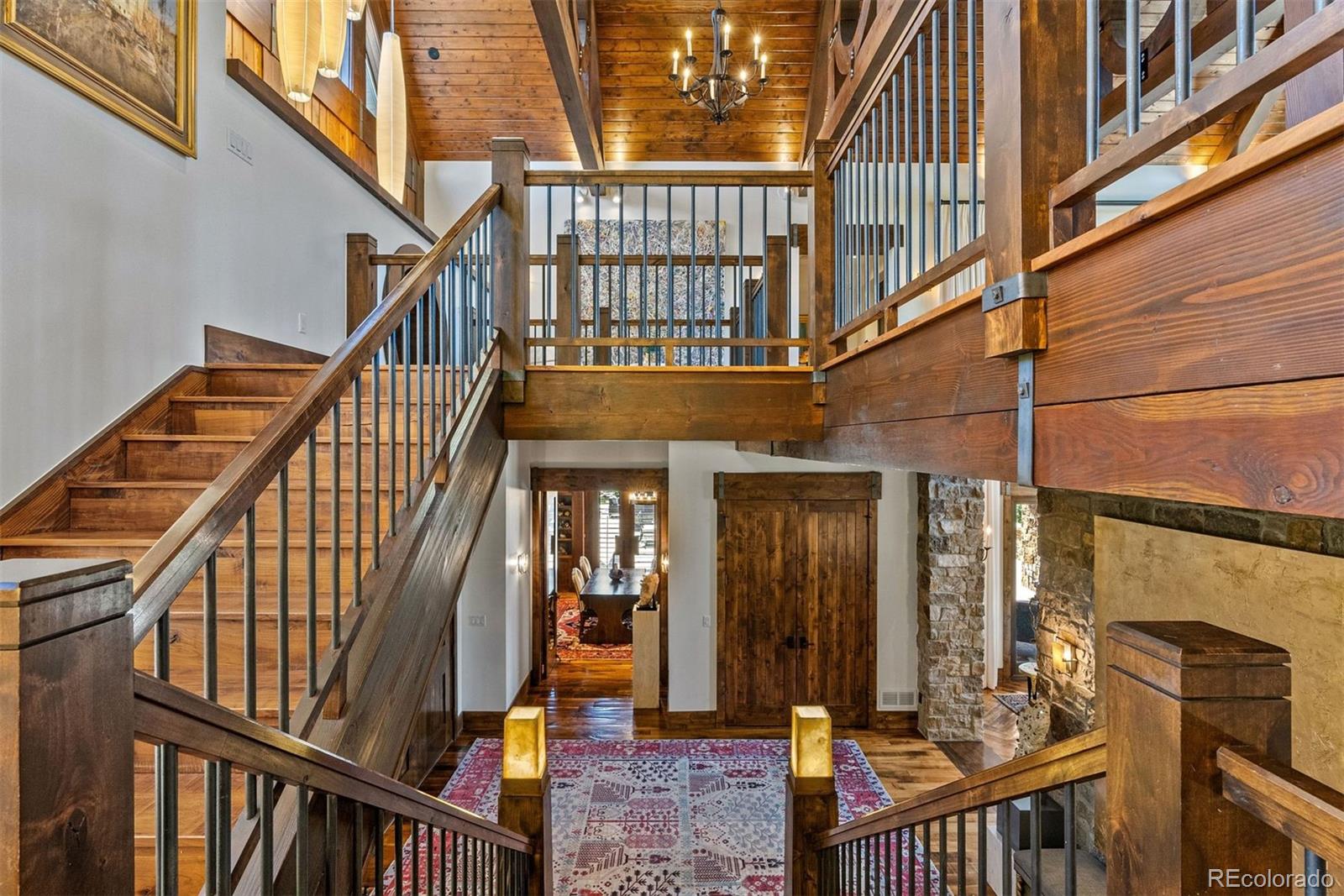 34650 Sleeping Fox Trail Evergreen, CO 80439 - Photo 15 of 49 a view of an entryway