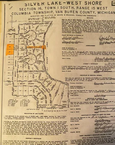 $44,000 | V/l West Shore Drive, Grand Junction, MI 49056
