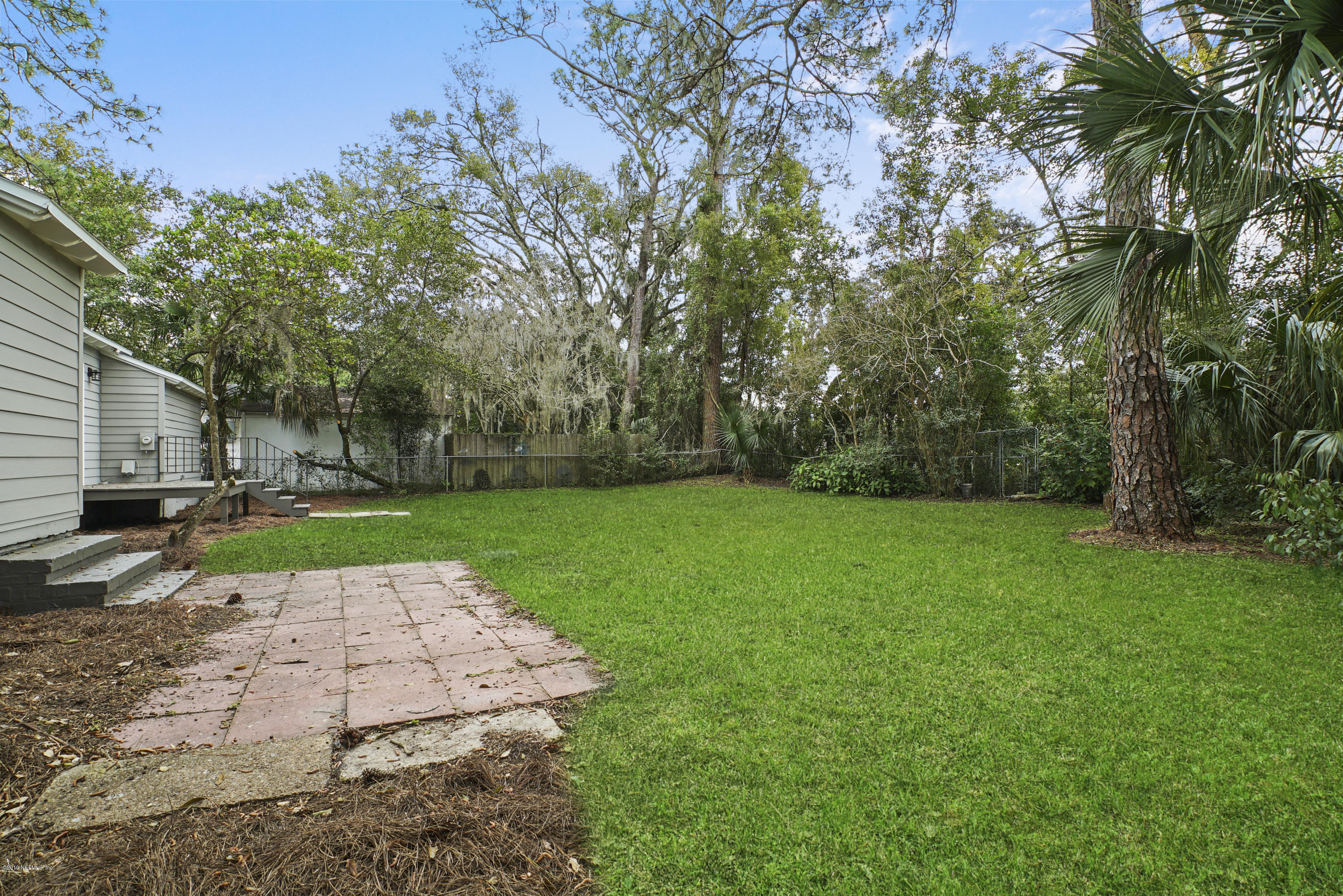 1814 Mayfair Road Jacksonville, FL 32207 - Photo 16 of 18 a view of a yard with plants and large trees