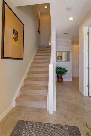 a view of entryway and hall