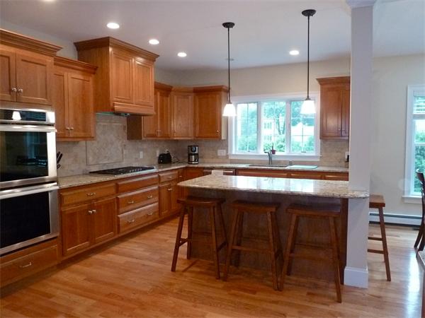 80 Richard Road Needham, MA 02492 - Photo 7 of 30 a kitchen with a sink appliances and cabinets