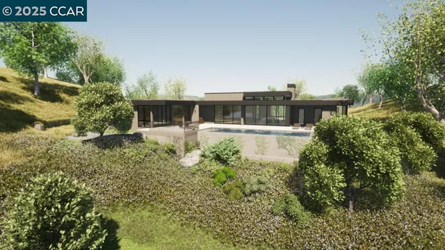 an outdoor view of house with yard