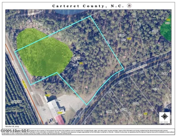 $65,000 | 135 Martin Creek Drive, Beaufort, NC 28516