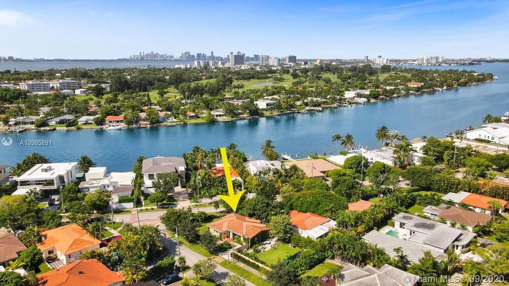 1301 South Biscayne Point Road Miami Beach, FL 33141 - Photo 26 of 45 an aerial view of a city with lake view