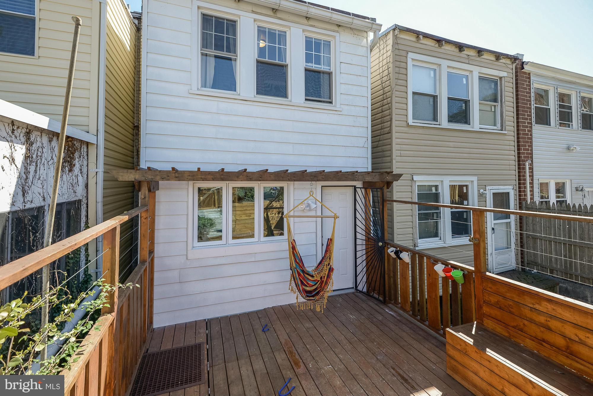 2406 2nd Street Northeast Washington, DC 20002 - Photo 17 of 20 Rear Deck (1 of 2)