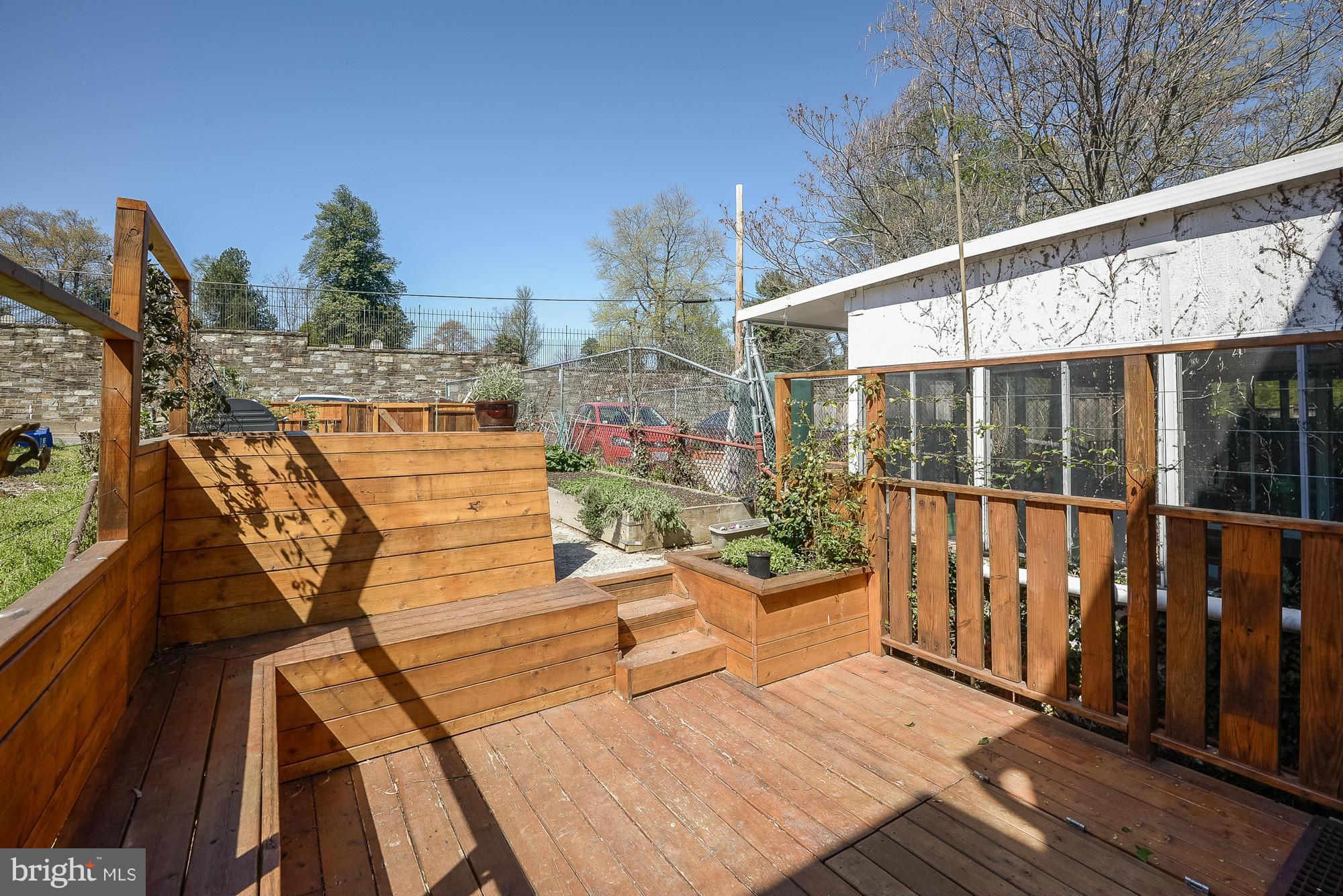 2406 2nd Street Northeast Washington, DC 20002 - Photo 18 of 20 Rear Deck (2 of 2)
