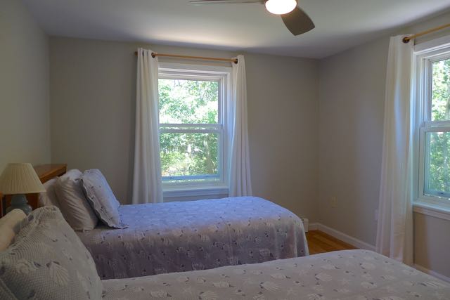 75 Dodgers Hole Road Edgartown, MA 02539 - Photo 15 of 18 Another corner bedroom - with plenty of room for twin beds.
