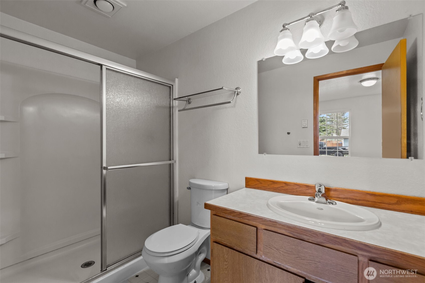 224 7th Street Gold Bar, WA 98251 - Photo 27 of 35 a bathroom with a sink and a mirror