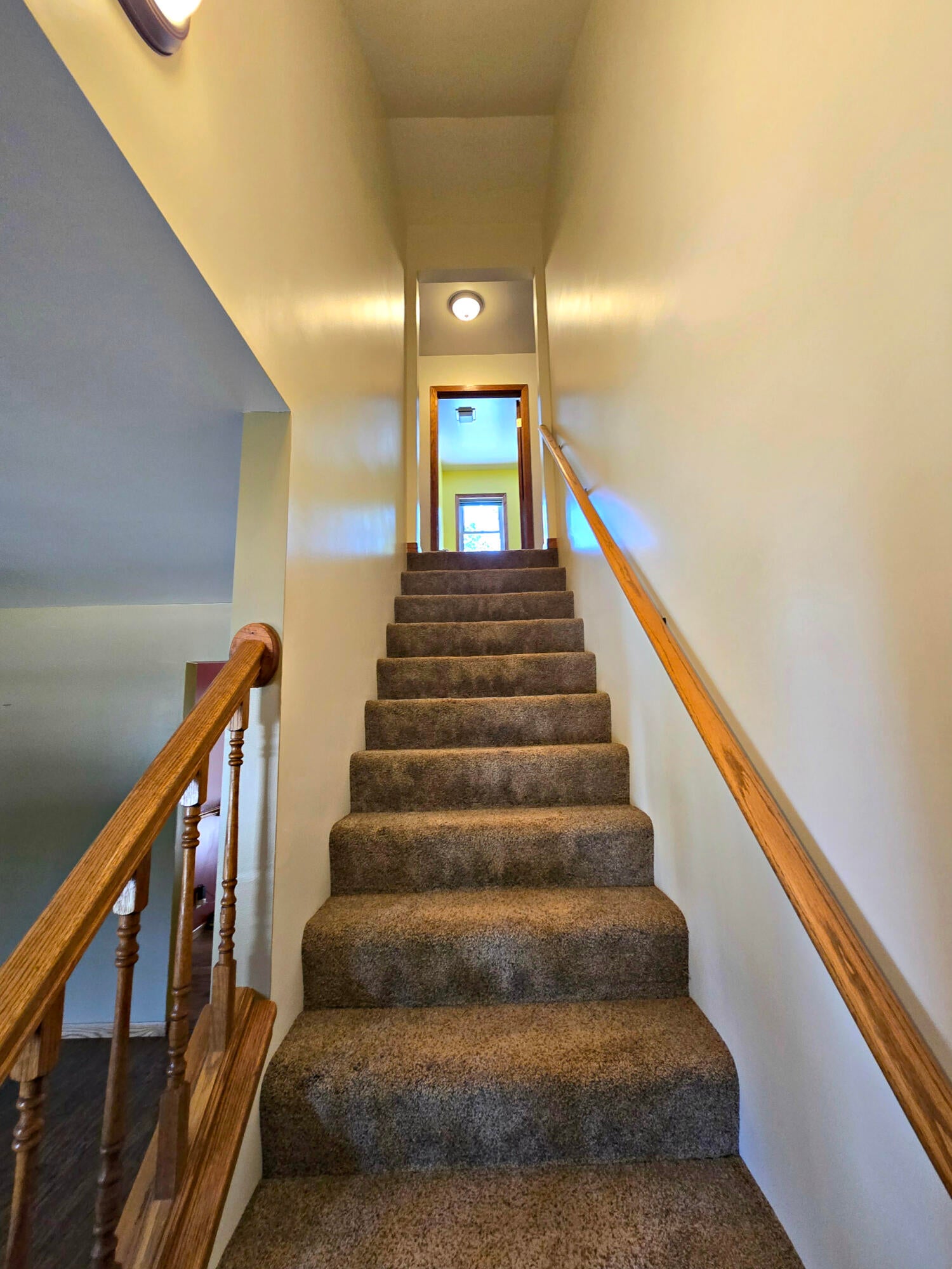 N705 Woods Road St. Ignace, MI 49781 - Photo 31 of 75 Stairs to upper level