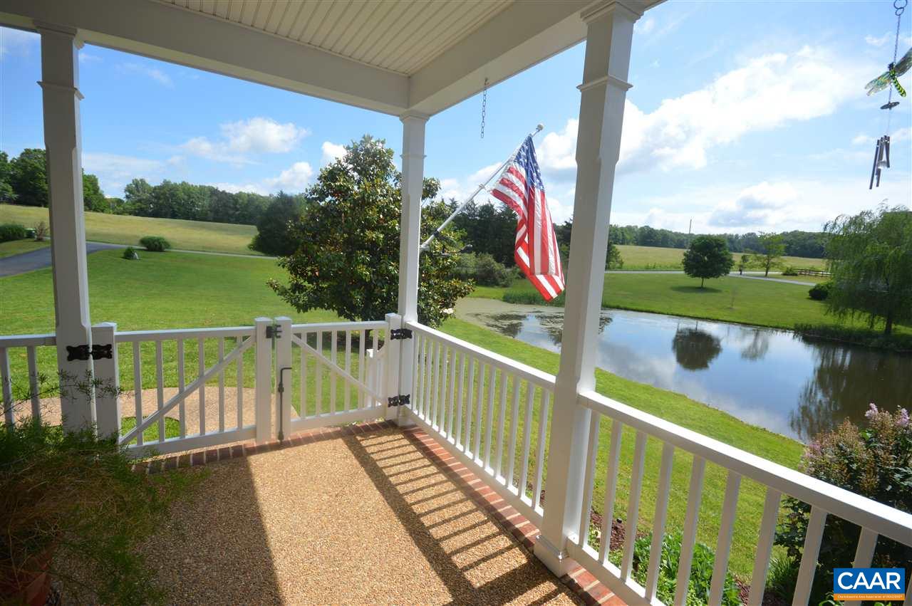 401 Sam Durrer Road Ruckersville, VA 22968 - Photo 4 of 50 a view of a balcony with lake view