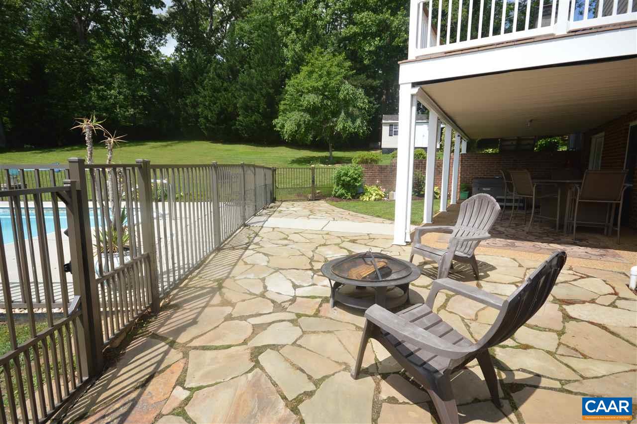 401 Sam Durrer Road Ruckersville, VA 22968 - Photo 47 of 50 a view of backyard with outdoor seating and wooden floor