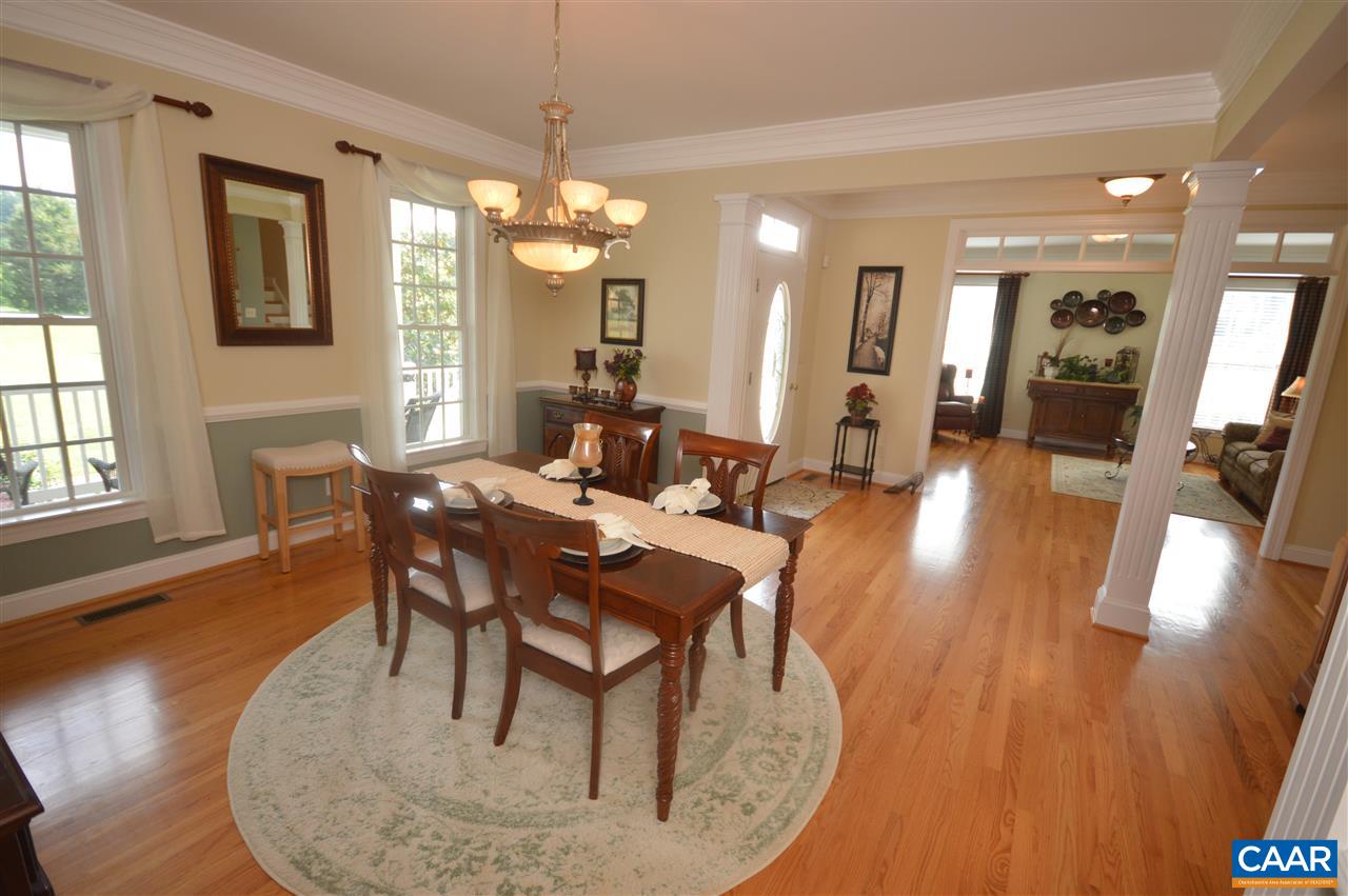401 Sam Durrer Road Ruckersville, VA 22968 - Photo 6 of 50 a view of a dining room with furniture and wooden floor