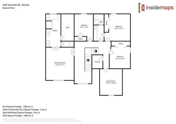 $3,590 | 2338 Talamill Drive Northeast, Marietta, GA 30066
