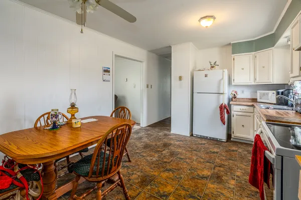 a storage room with washer and dryer
