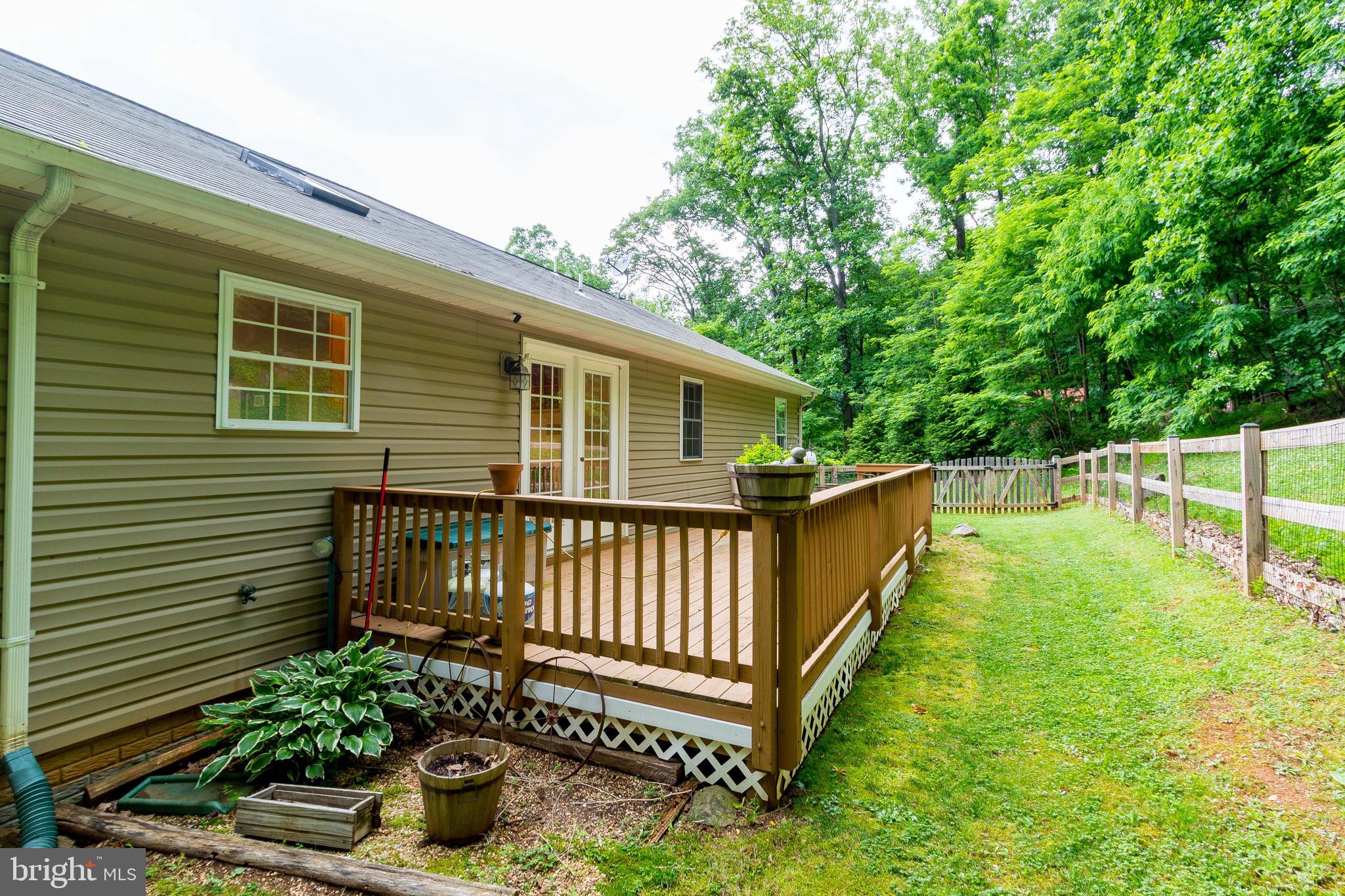 956 Wilderness Road Linden, VA 22642 - Photo 37 of 42 Rear Deck