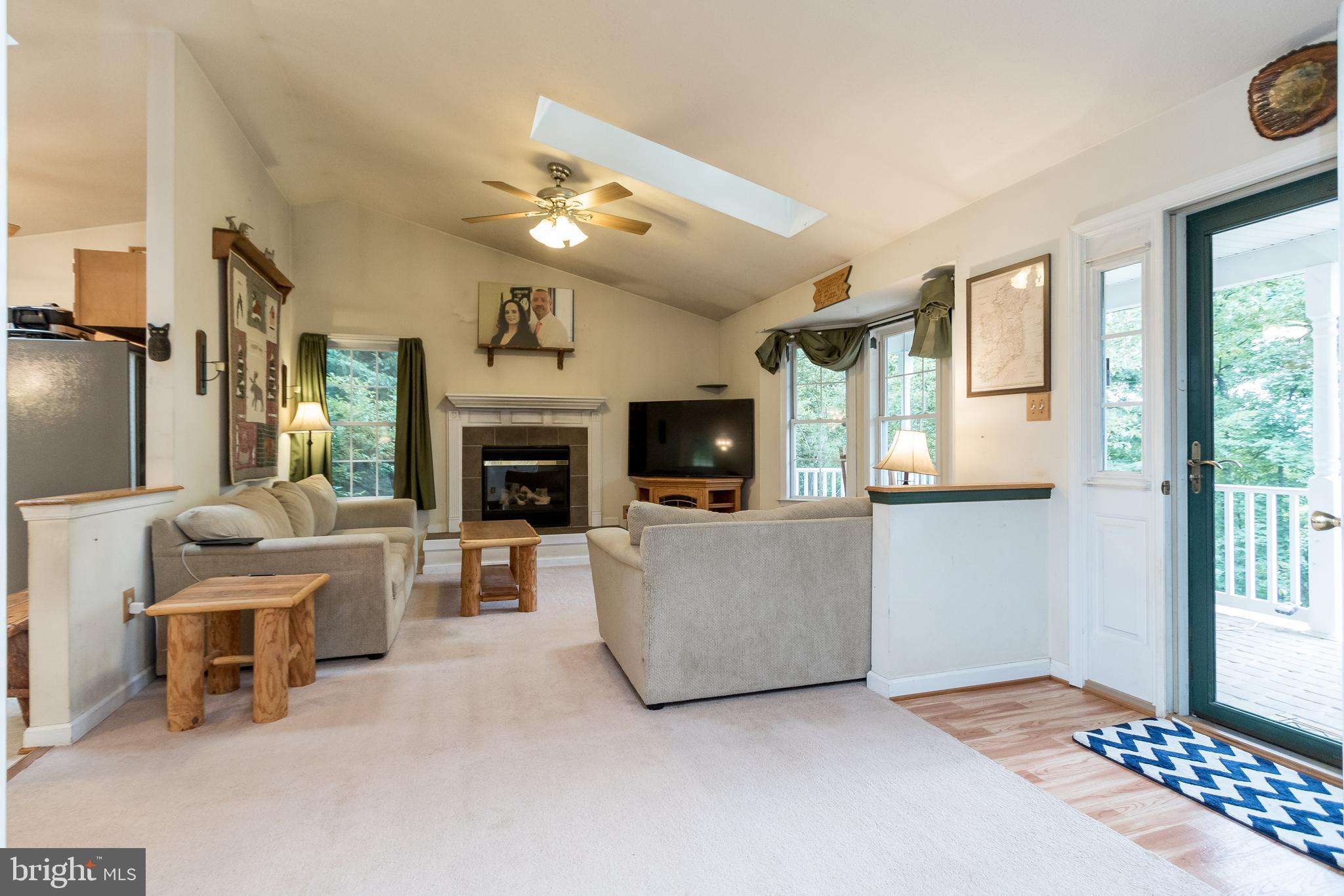 956 Wilderness Road Linden, VA 22642 - Photo 8 of 42 Living Room with Gas Fireplace