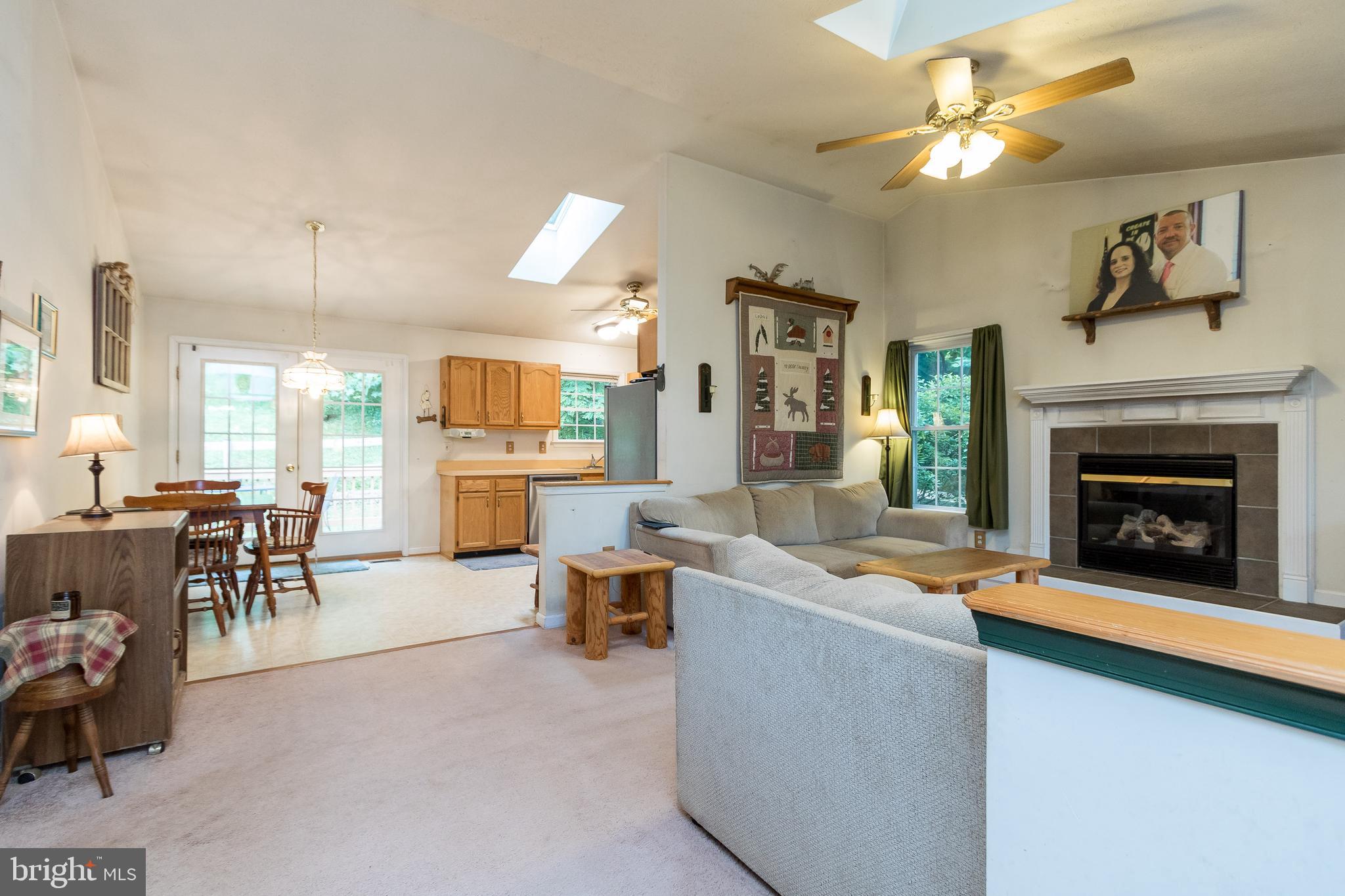 956 Wilderness Road Linden, VA 22642 - Photo 42 of 42 Open Floor Plan Living Room/Kitchen