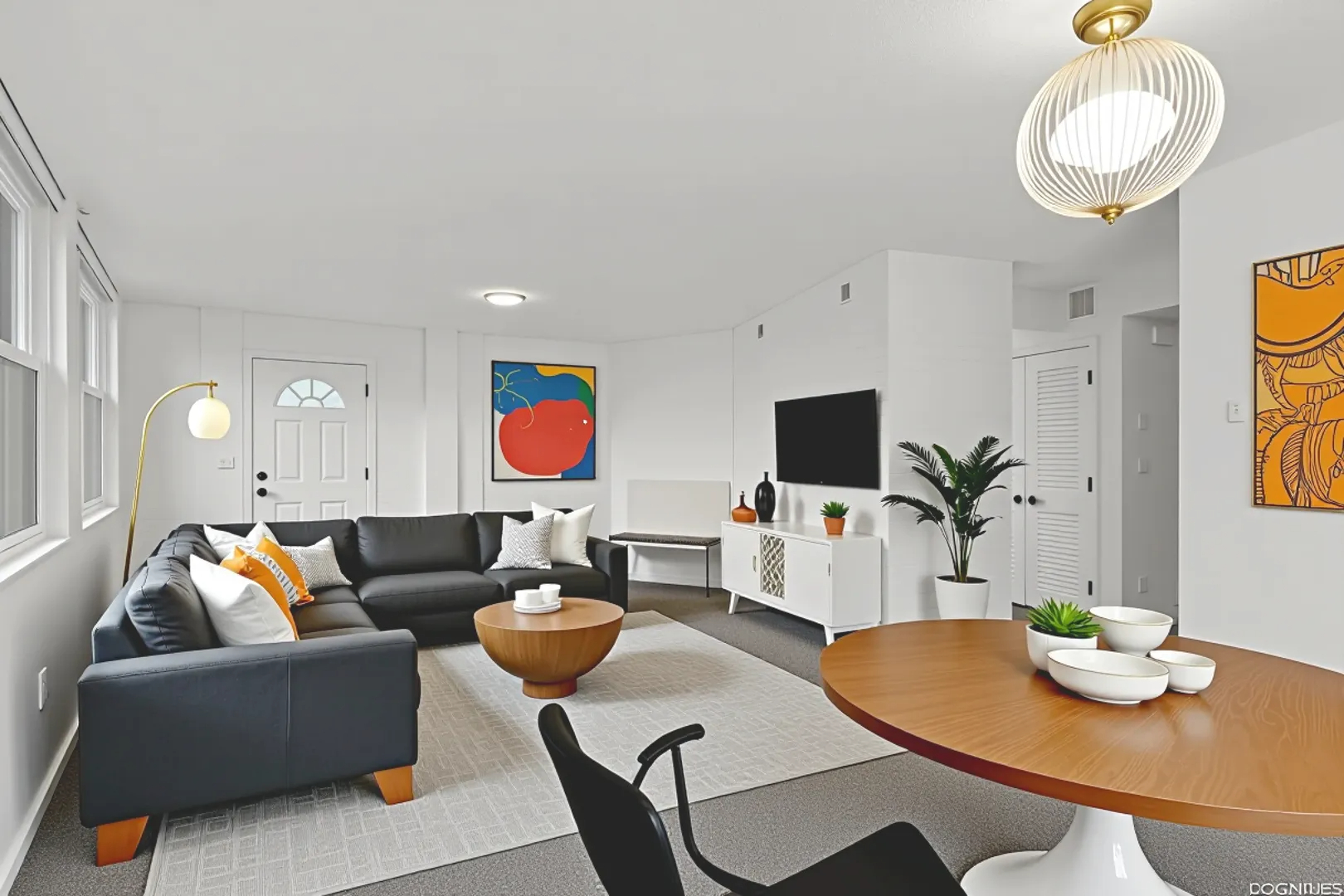 18548 Lyn Court Homewood, IL 60430 - Photo 3 of 16 a living room with furniture kitchen view and a window