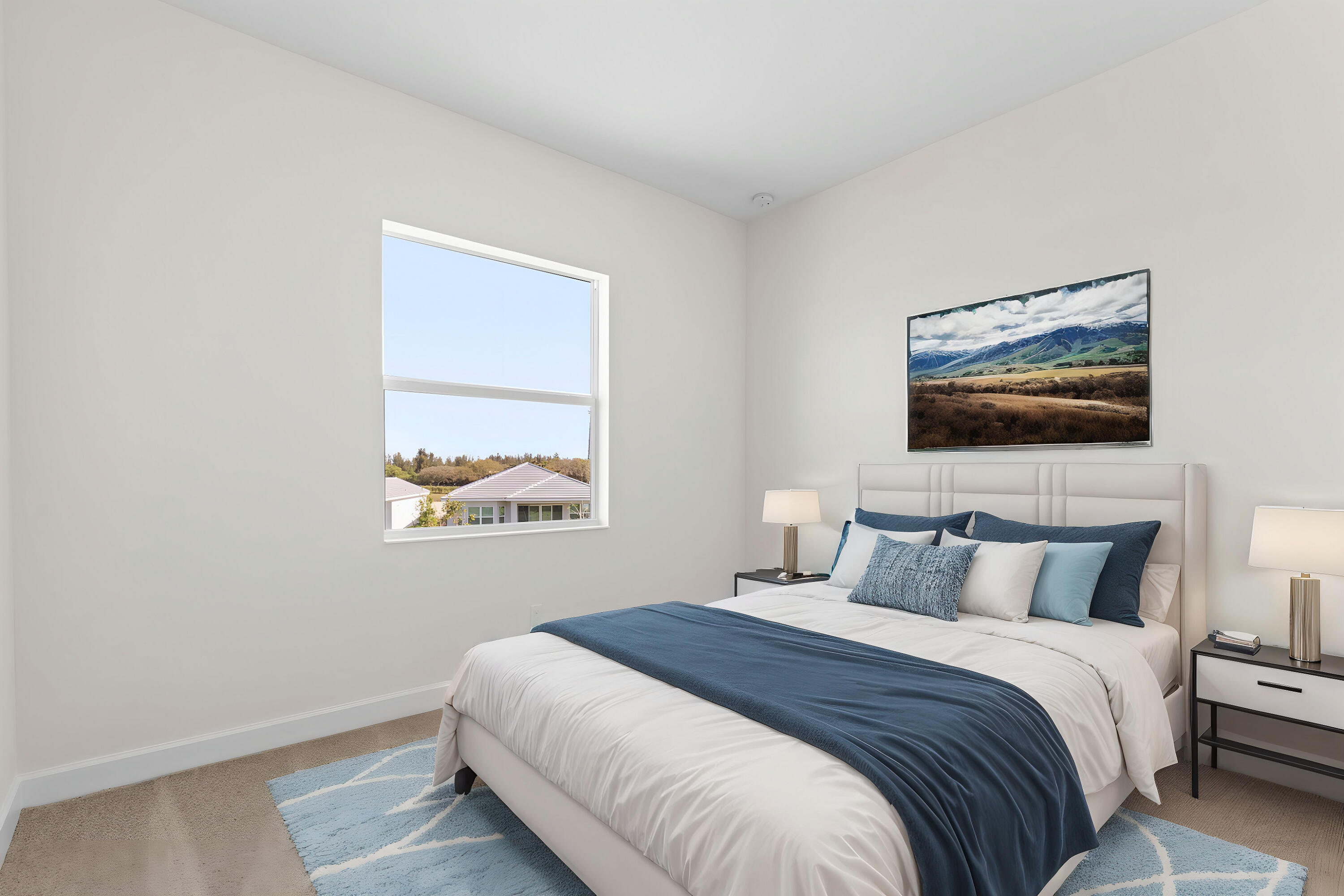 14159 Gray Bark Bend Westlake, FL 33470 - Photo 68 of 87 a bedroom with a large bed and a window