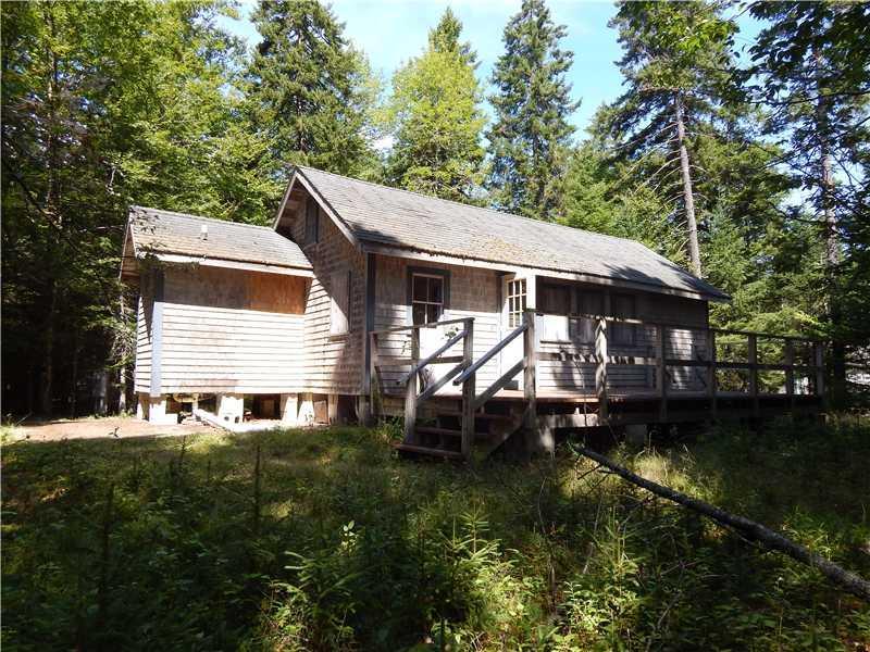 133 Ell Point Road East Machias, ME 04630 - Photo 1 of 6 Exterior Front. Front of Camp with...