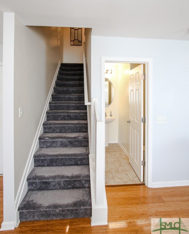 330 Gallery Way Pooler, GA 31322 - Photo 20 of 48 Stairway to 2nd floor