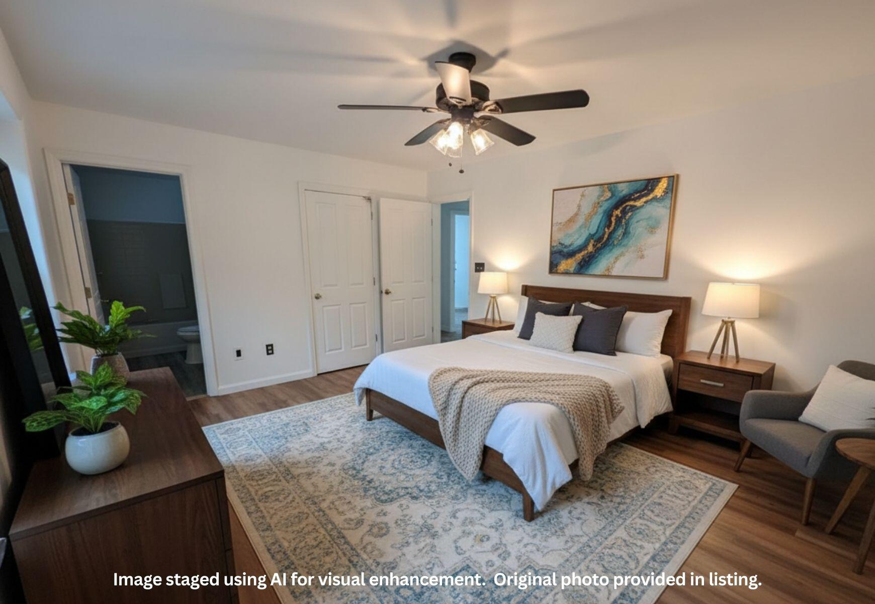 469 Elm Hill Road Paris, ME 04281 - Photo 30 of 48 Virtually Enhanced Bedroom 1