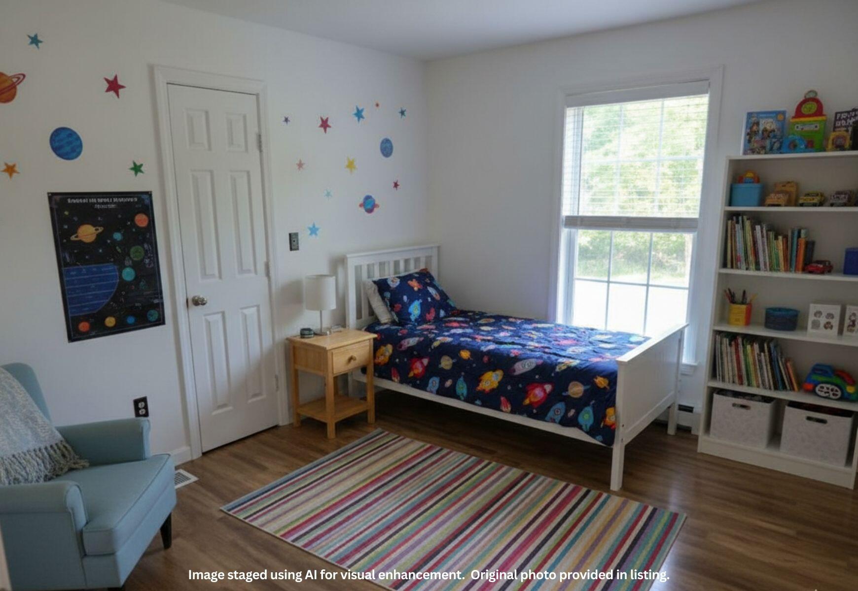 469 Elm Hill Road Paris, ME 04281 - Photo 36 of 48 Virtually Enhanced Bedroom 3