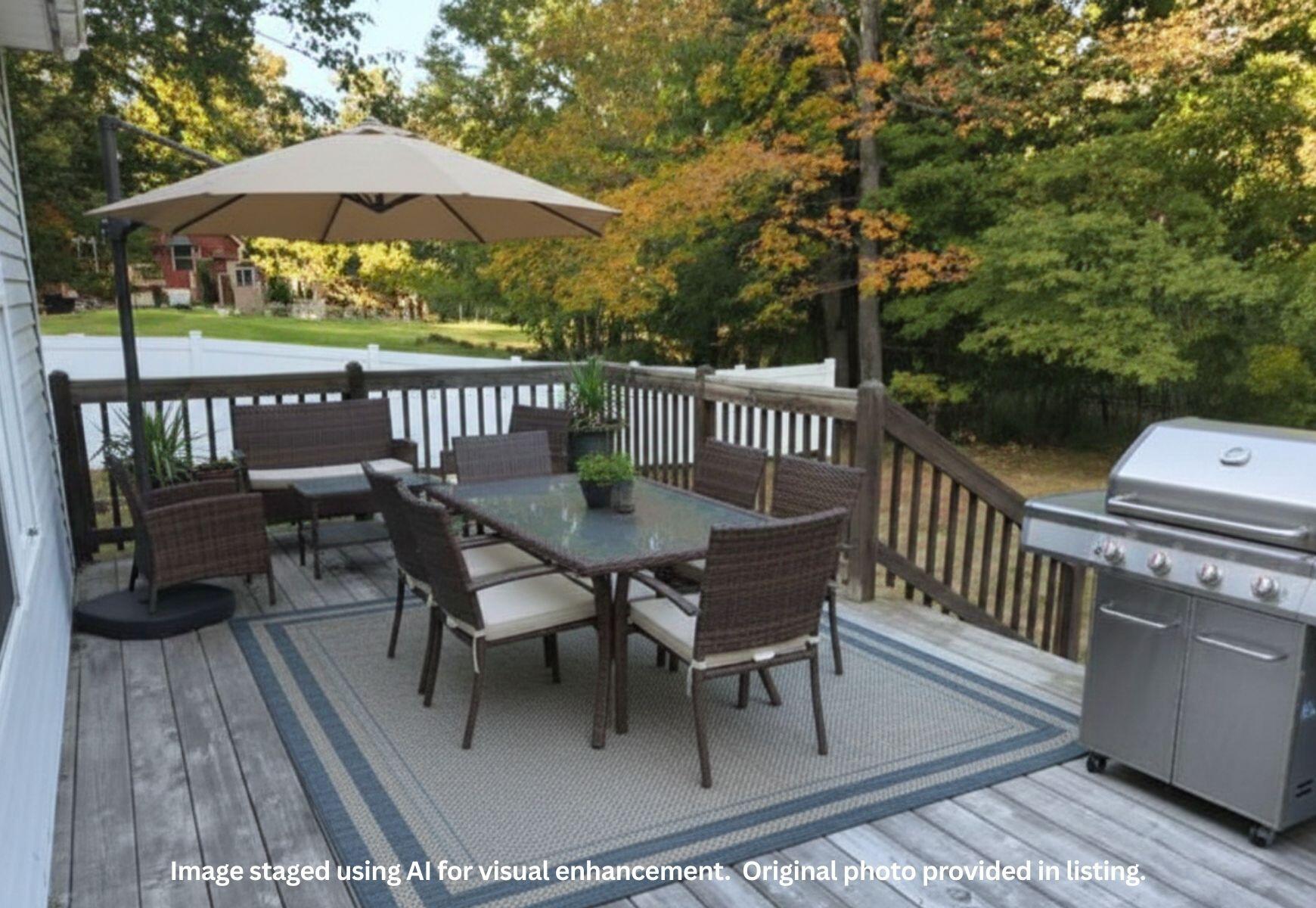 469 Elm Hill Road Paris, ME 04281 - Photo 10 of 48 Virtually Enhanced Patio