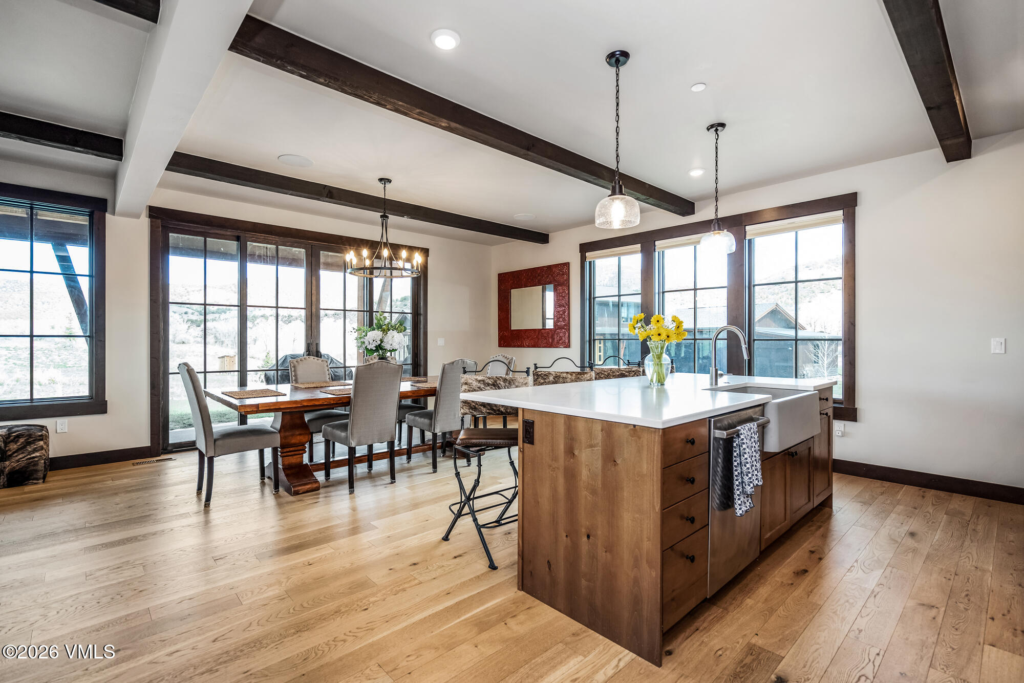 481 Hunters View Lane Eagle, CO 81631 - Photo 20 of 49 a large white kitchen with a large window