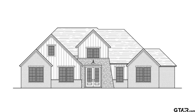 a house view with a outdoor space